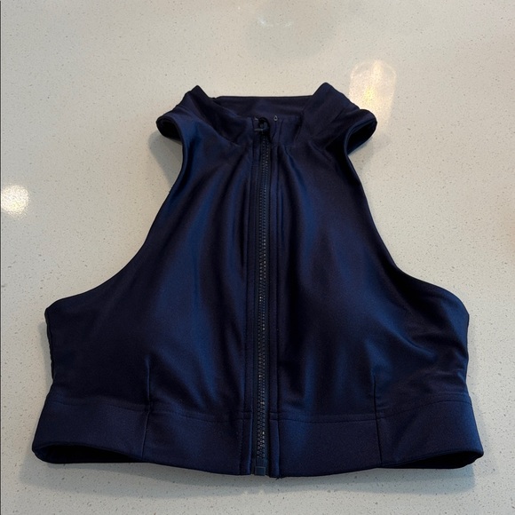 Fabletics Tops - Fabletics: Women's Navy Sleeveless Top